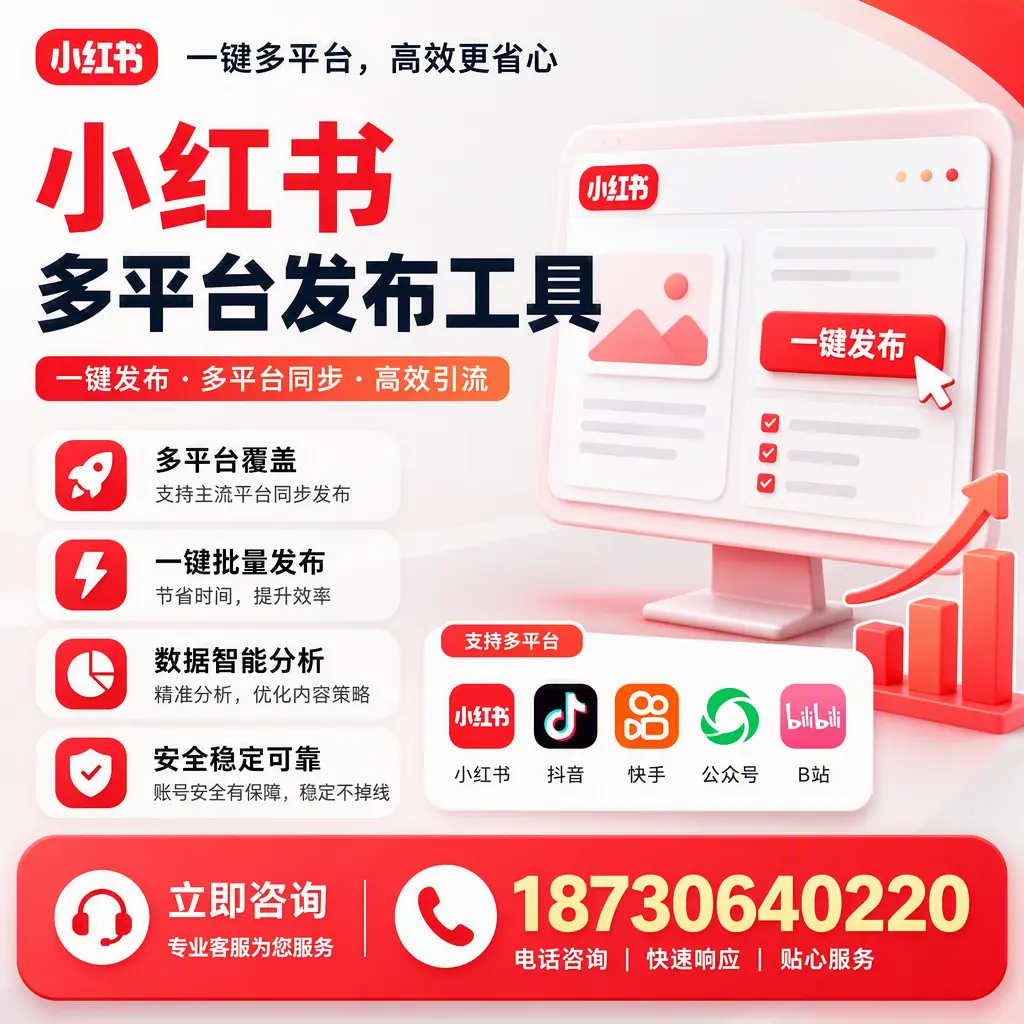 小红书多平台发布工具在 海西 的应用与优势解析